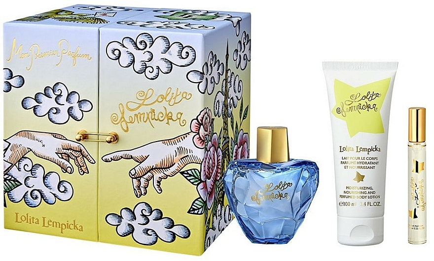 Lolita Lempicka Mon Premier Parfum - Duftset (Eau de Parfum 100ml + Körperlotion 100ml + Eau de Parfum 7.5ml) — Bild N1
