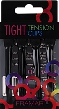 Haarspangen aus Metall schwarz - Framar Tight Tension Clips  — Bild N4