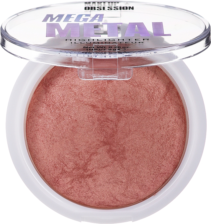 Highlighter für das Gesicht - Makeup Obsession Mega Metal Highlighter — Bild N1