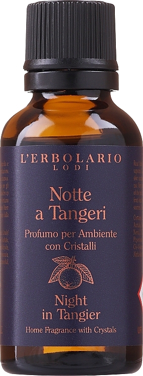 L'Erbolario Notte a Tangeri - Duftset (Raumduft 30 ml + Kristalle)  — Bild N2