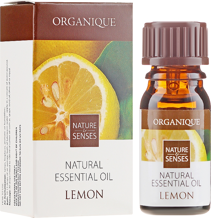 Ätherisches Zitronenöl - Organique Natural Essential Oil Lemon — Bild N1