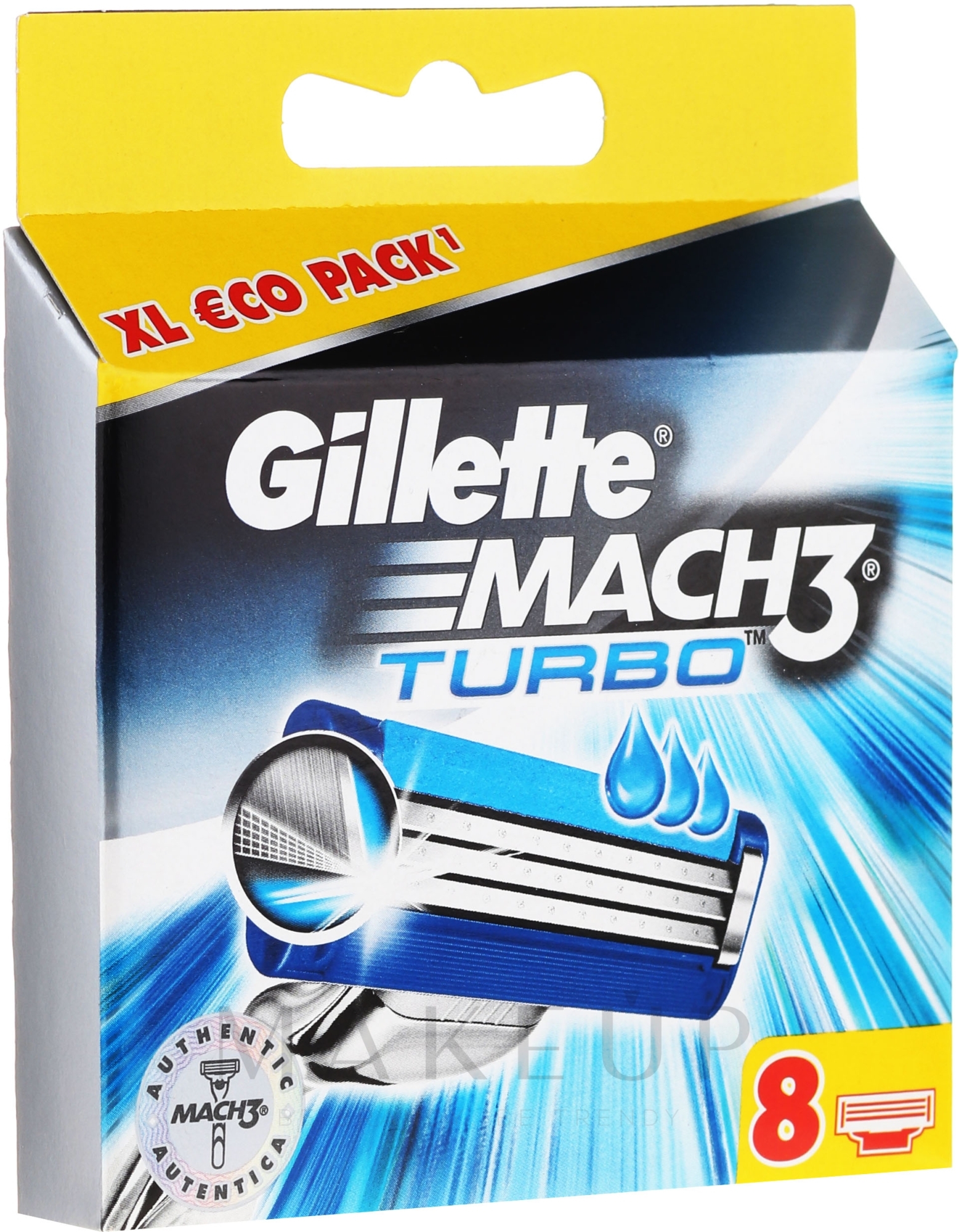 Gillette Fusion ProGlide Ersatzklingen - Gillette Mach3 Turbo — Foto 4 St.