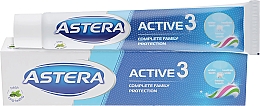 Düfte, Parfümerie und Kosmetik Zahnpasta - Astera Active 3 Toothpaste