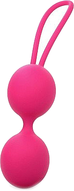 Vaginalkugeln - Marc Dorcel Dual Balls Pink — Bild N2
