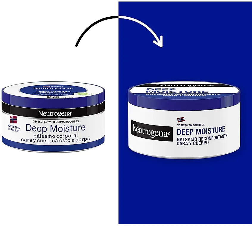 Set - Neutrogena Norwegian Formula Comforting Deep Hydration Balm (balm/2x300ml) — Bild N2