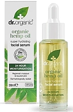 Düfte, Parfümerie und Kosmetik Gesichtsserum Hanföl - Dr. Organic Hemp Oil Facial Serum