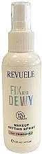 Düfte, Parfümerie und Kosmetik Make-up-Fixierspray - Revuele Setting Spray Fix and Dewy