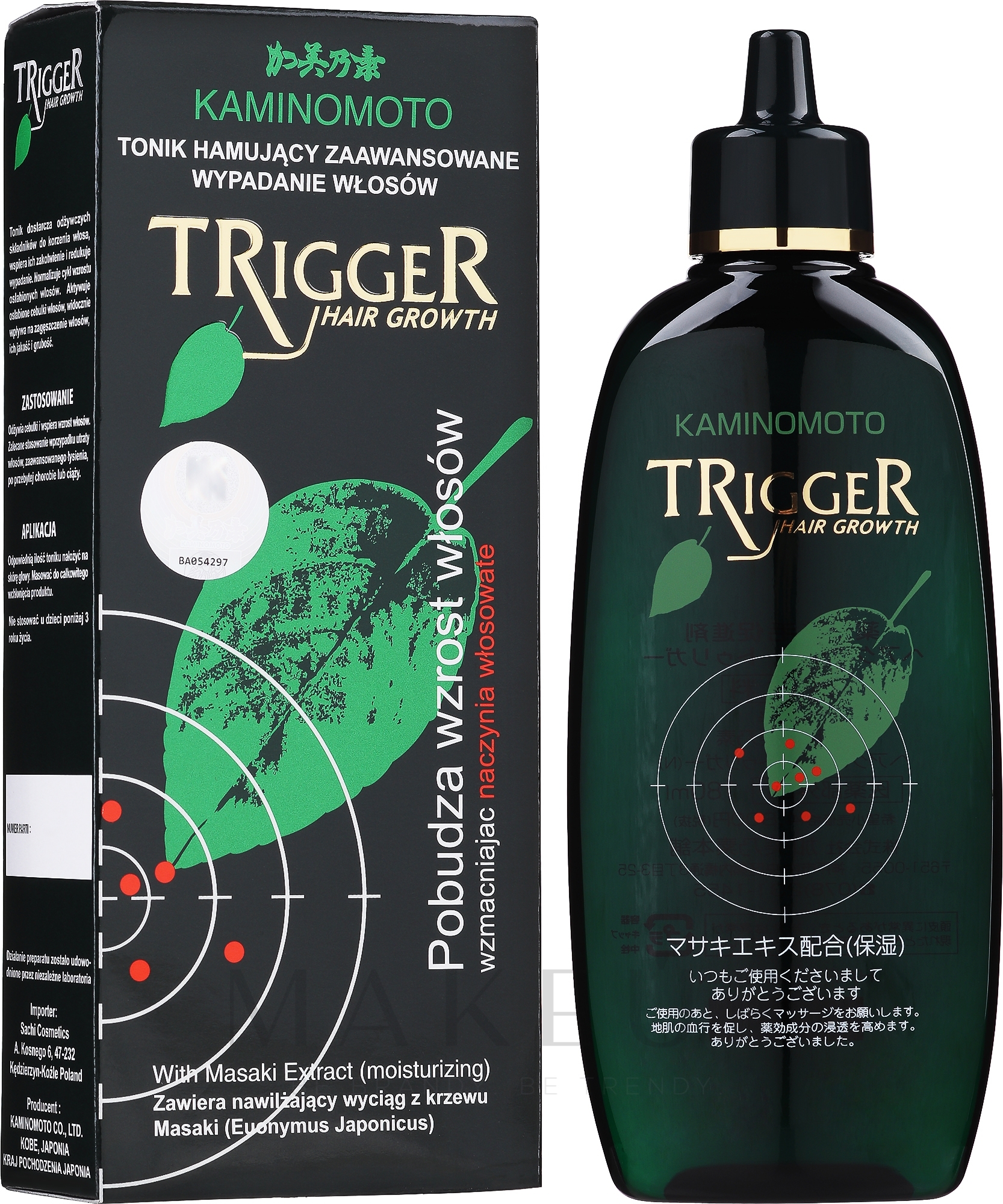Tonikum zur Stimulierung des Haarwachstums - Kaminomoto Medicated Hair Growth Trigger — Bild 180 ml