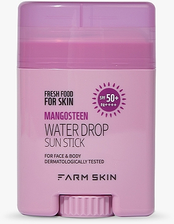 Sonnenschutz-Stick - Farm Skin Fresh Food For Skin Mangosteen Water Drop Sun Stick SPF50+ — Bild N1