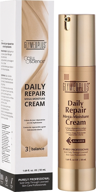Gesichtscreme - GlyMed Daily Repair Mega-Moisture Cream 3 Balance — Bild N4