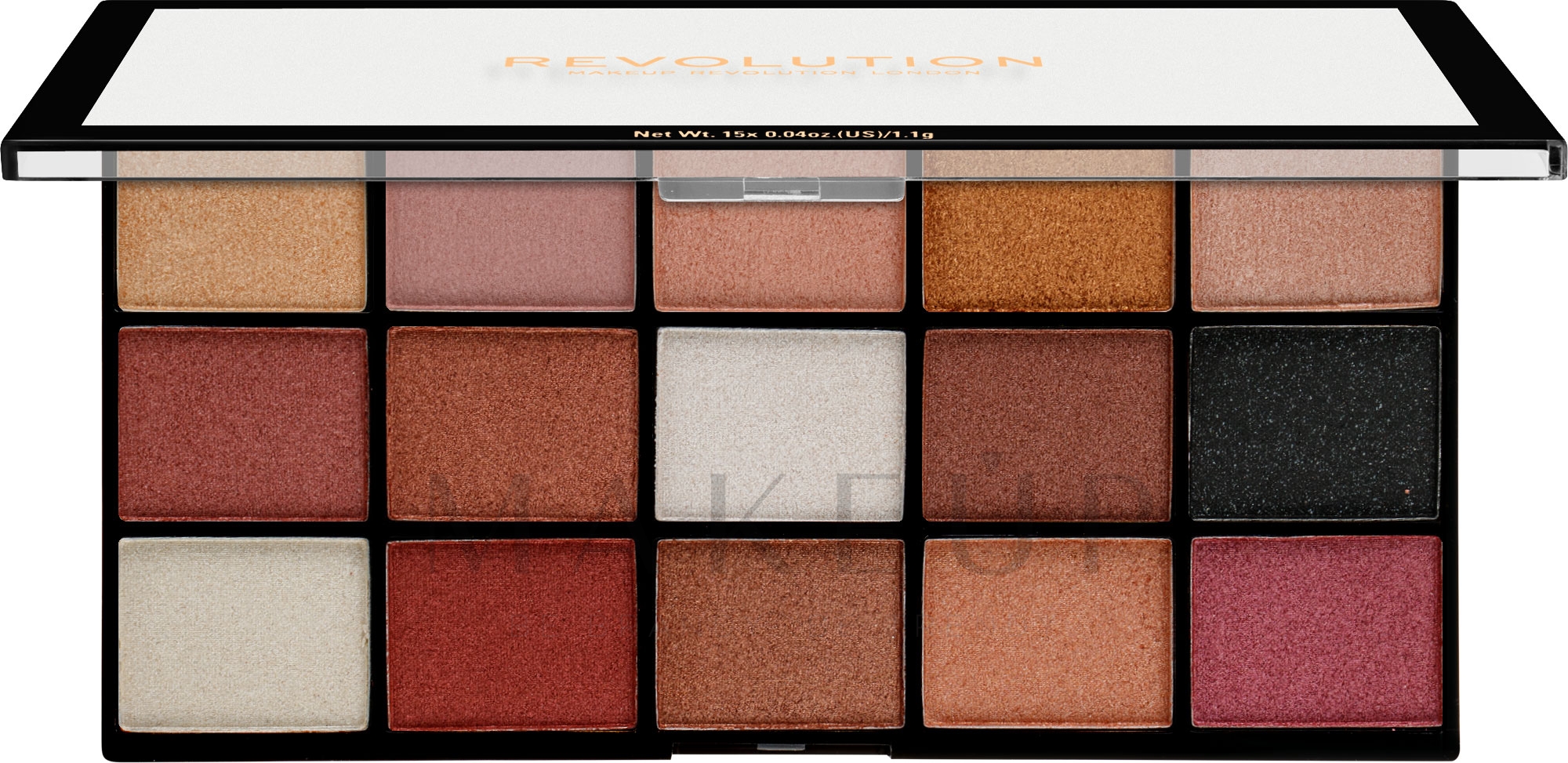 Lidschattenpalette - Makeup Revolution Division Re-loaded Palette — Foto Affection