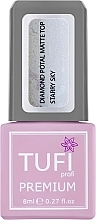 Düfte, Parfümerie und Kosmetik Nagelüberlack mit Glanz - Tufi Profi Premium Diamond Potal Matte Top
