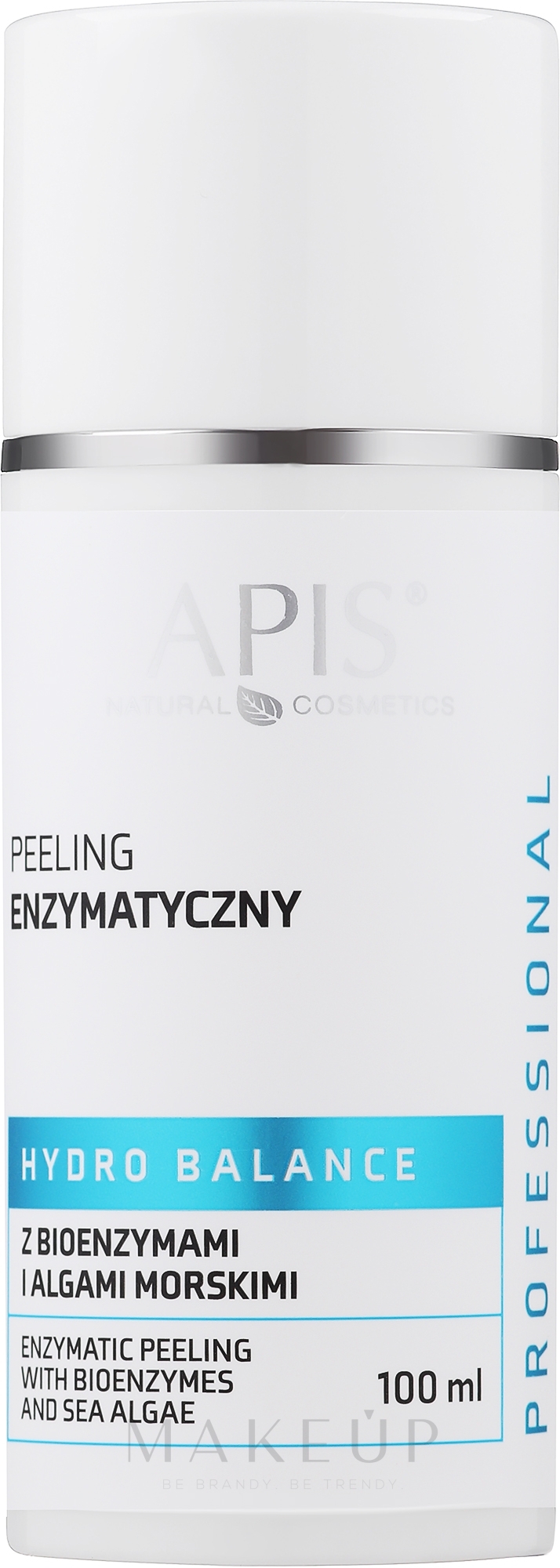 Enzym-Peeling für das Gesicht mit Algenextrakt - APIS Professional Hydro Balance Enzymatic Peeling — Bild 100 ml