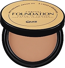 Düfte, Parfümerie und Kosmetik Kompaktes Cremepulver - Quiz Cosmetics Compact Foundation Cream To Powder