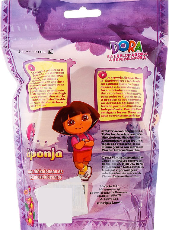 Kinder-Badeschwamm Dora 169-1 - Suavipiel Dora Bath Sponge — Bild N4