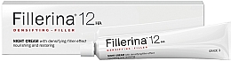 Düfte, Parfümerie und Kosmetik Gesichtslifting-Creme für die Nacht - Fillerina Densifying Filler Grade 3