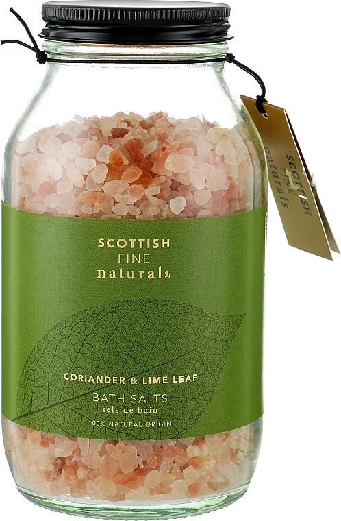 Badesalz Koriander und Limettenblätter - Scottish Fine Soaps Naturals Coriander & Lime Leaf Bath Salts — Bild N1