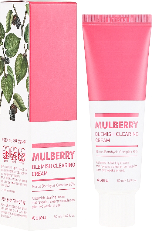 Anti-Makel Gesichtscreme - A'pieu Mulberry Blemish Clearing Cream — Bild N1