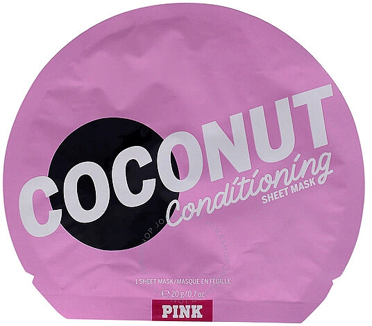 Pflegende Gesichtsmaske - Victoria's Secret Ladies Coconut Conditioning Sheet Mask — Bild N1