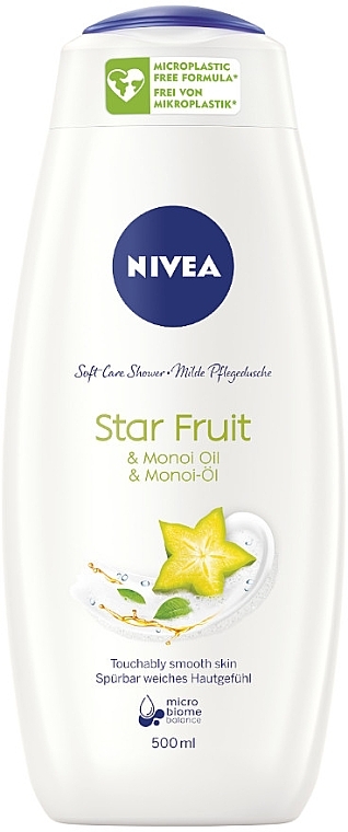 Cremedusche mit Aloe Vera Milch und Sternfrucht-Duft - NIVEA Care & Star Fruit Shower Cream — Bild N3