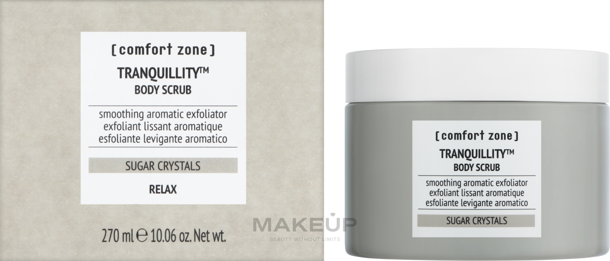 Körperpeeling - Comfort Zone Tranquillity Body Scrub — Bild 270 ml