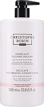 Düfte, Parfümerie und Kosmetik Conditioner für feines, gefärbtes und empfindliches Haar mit Rosenextrakt - Christophe Robin Volumizing Conditioner With Rose Extracts