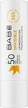 Ultra-schützender Lippenbalsam-Stift - Babe Laboratorios Sun Protection Invisible Lip Protection — Bild N1