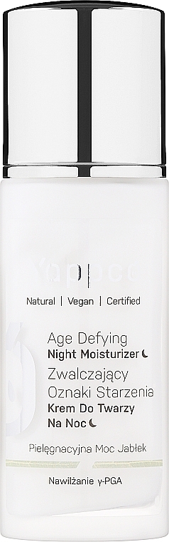 Feuchtigkeitsspendende Anti-Aging Nachtcreme - Yappco Age Defying Moisturizer Night Cream — Bild N1