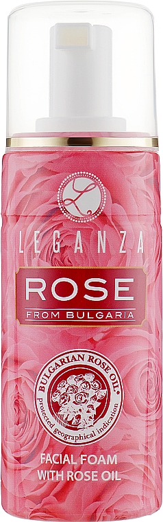 Schäumende Gesichtsreinigung mit Rosenöl - Leganza Rose Facial Foam — Bild N1