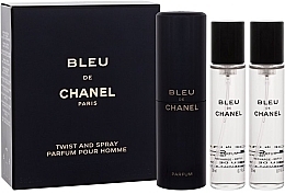 Düfte, Parfümerie und Kosmetik Chanel Bleu de Chanel Parfum - Duftset (Eau de Parfum Mini 20mlx3) 