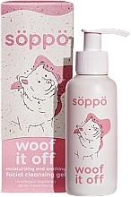 GESCHENK! Feuchtigkeitsspendendes und beruhigendes Gesichtswaschgel - Soppo Woof It Off Moisturizing And Soothing Facial Cleansing Gel — Bild N1