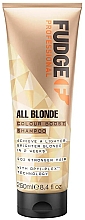 Düfte, Parfümerie und Kosmetik Farbverstärkendes Shampoo für blondes Haar - Fudge Professional All Blonde Colour Boost Shampoo
