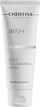Düfte, Parfümerie und Kosmetik Nährende verjüngende Gesichtsmaske - Christina Wish Deep Nourishing Mask