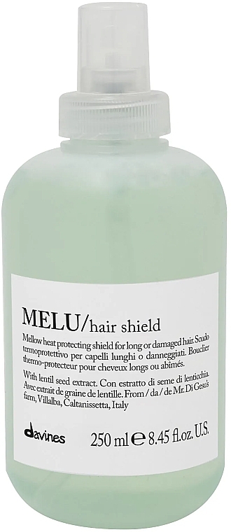 Hitzeschutzspray für langes oder strapaziertes Haar mit Rosmarinextrakt - Davines Mellow Thermal Protecting Shield — Bild N1