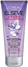 Feuchtigkeitsspendende Nachtcreme - L'Oreal Paris Elseve Hydra Hyaluronic Overnight Hydrating Cream — Bild N1