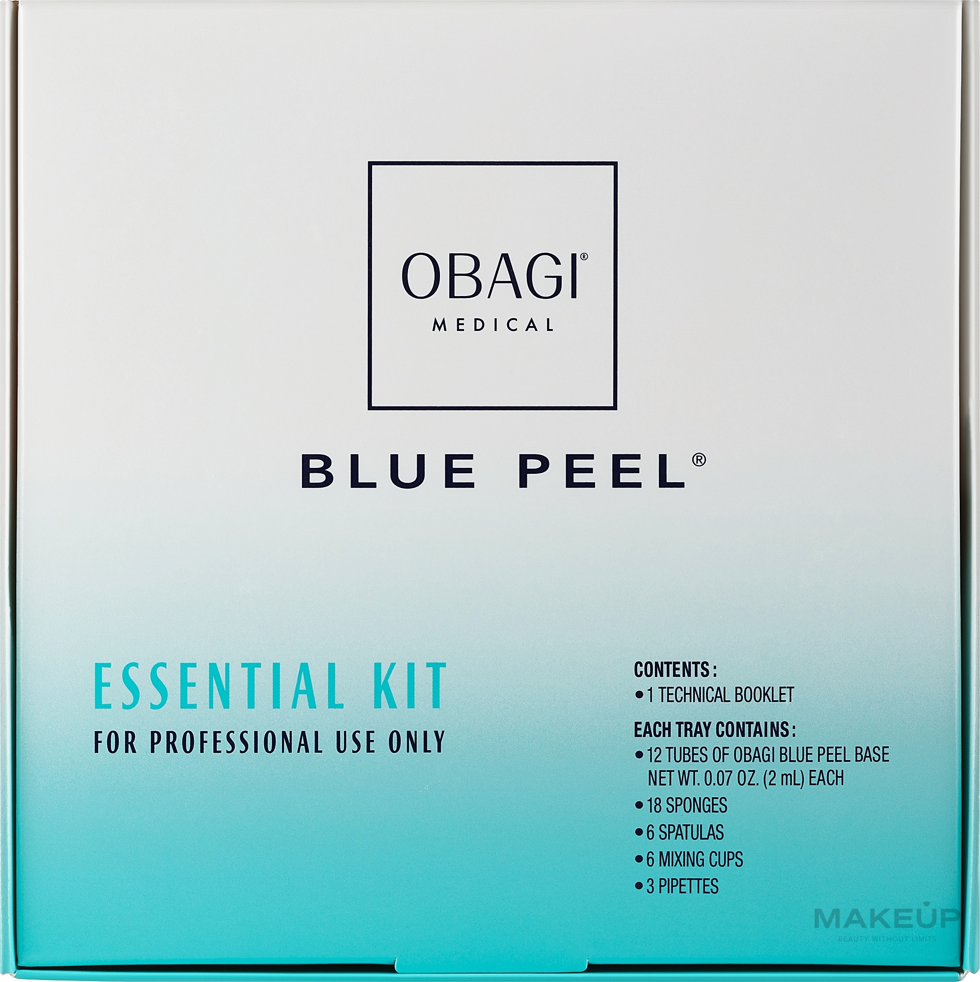 Gesichtspeeling - Obagi Medical Blue Peel Essential Kit  — Bild 12 x 2 ml