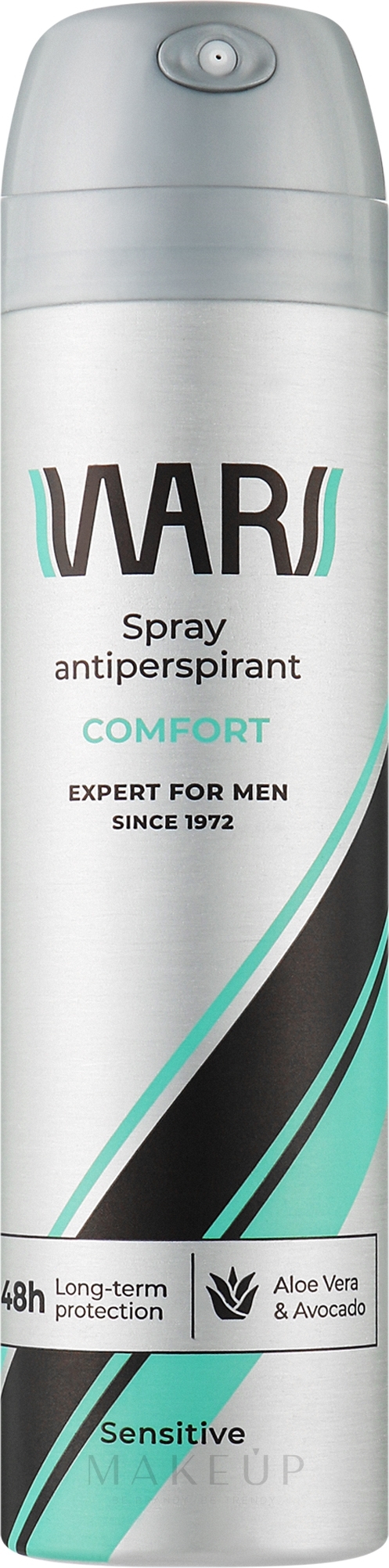 Körperspray Antitranspirant für Manner mit Avocado und Aloe Vera - Wars Expert For Men Comfort — Bild 150 ml