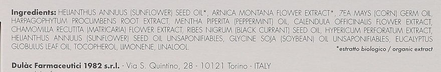 Starkes Massageöl mit Teufelskralle, Calendula, Kamille und schwarzer Johannisbeere - Arnica 35 Strong Oil — Bild N4