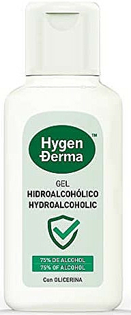 Handdesinfektionsgel mit Glycerin - Hygenderma Gel Hidroalcoholico — Bild N1