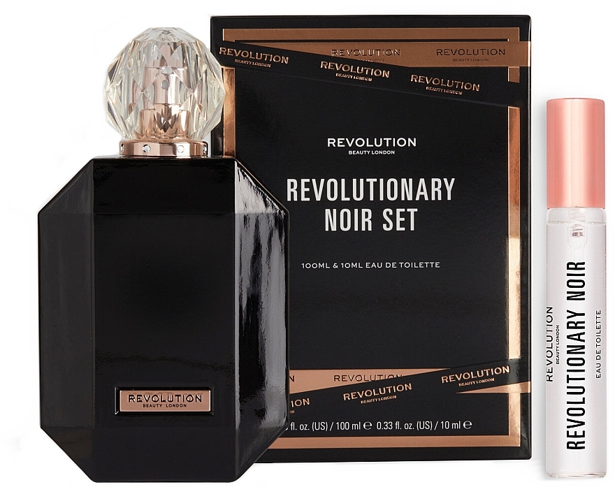 Revolution Beauty Revolutionary Noir - Duftset (Eau de Toilette 100ml + Eau de Toilette Mini 10ml)  — Bild N1