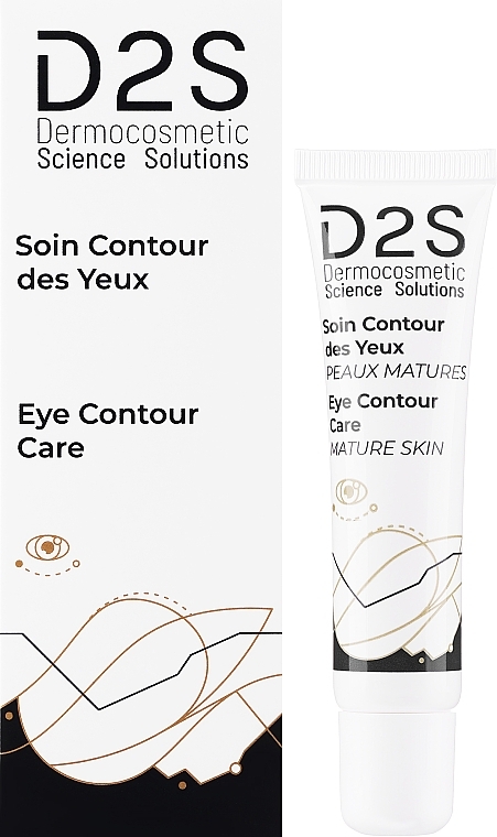 Creme-Gel für die Augenpartie - D2S Anti Ageing Eye Contour Care  — Bild N2