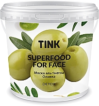 Düfte, Parfümerie und Kosmetik Alginatmaske mit Olive, Spirulina und Seetang - Tink SuperFood For Face Alginate Mask