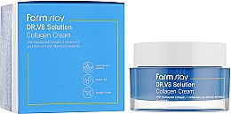 Anti-Falten-Gesichtscreme mit Kollagen mit aufhellender Wirkung - FarmStay DR.V8 Solution Collagen Cream — Bild N1