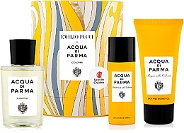 Düfte, Parfümerie und Kosmetik Acqua Di Parma Colonia - Duftset (Eau de Cologne 100ml + Duschgel 75ml + Deospray 50ml)