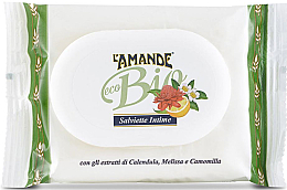 Düfte, Parfümerie und Kosmetik Feuchttücher für die Intimhygiene mit Ringelblumen-, Melissen- und Kamillenextrakt 20 St. - L'Amande Eco Bio Intimate Wipes