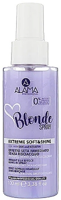 Spray für gefärbtes und blondes Haar - Alama No Yellow Blonde Spray — Bild N1