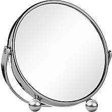 Düfte, Parfümerie und Kosmetik Runder Tischspiegel 13 cm - Acca Kappa Chrome ABS Mirror 1x/7x