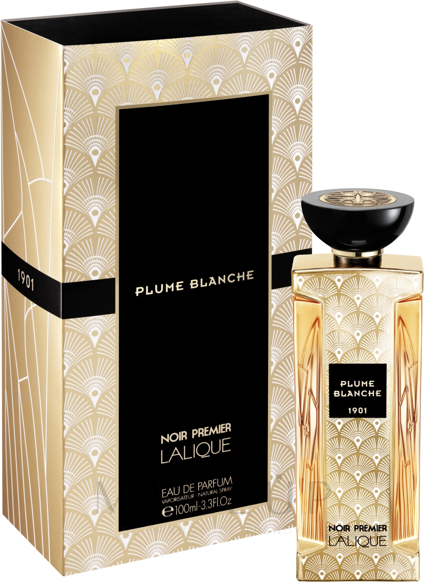 Lalique Noir Premier Plume Blanche 1901 - Eau de Parfum — Bild 100 ml
