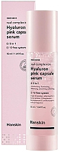 Rosafarbenes Kapselserum mit Hyaluron - Hanskin Real Complexion Hyaluron Pink Capsule Serum — Bild N2