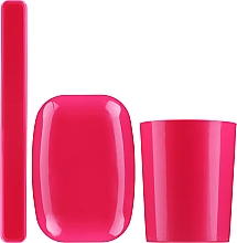 Düfte, Parfümerie und Kosmetik Reiseset 42058 rosa - Top Choice Set (Accessoires 3 St.)